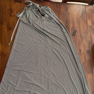 A&F trapeze maxi dress